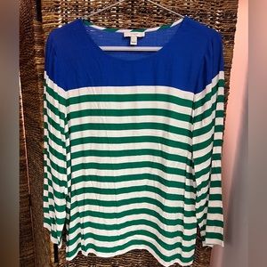 J. Crew-Stripe shirt- Size:10,‎ Pre-Owned good condition